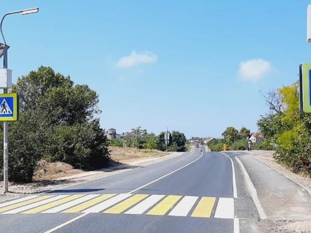 Первый участок Фиолентовского шоссе отремонтирован в Севастополе